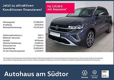 VW T-Cross Volkswagen Style 1.0 TSI | LED AHK RFK ACC Navi
