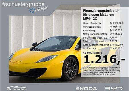 McLaren MP4-12C Spider 3.8 V8*Carbon Meridian Navi Tempo