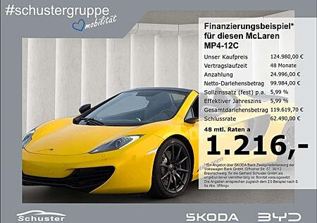 McLaren MP4-12C Spider 3.8 V8*Carbon Meridian Navi Tempo