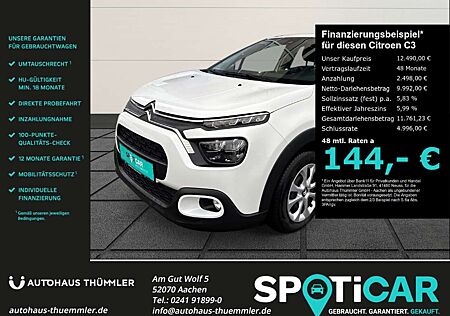 Citroën C3 Citroen YOU LED Allwetterreifen DAB Spurhalteass. Verkehrs