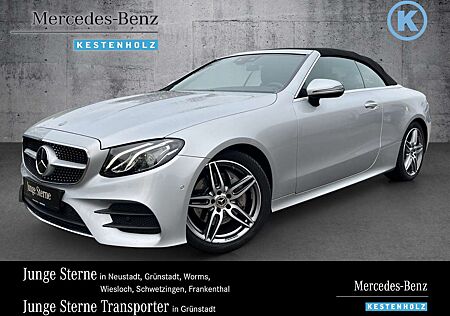 Mercedes-Benz E 220 d Cabrio AMG+LEDER+DISTRO+KAM+AIRCAP/SCARF