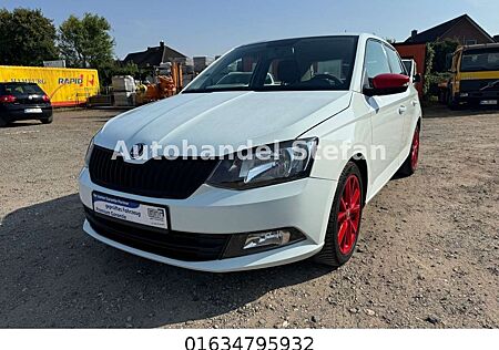 Skoda Fabia Red & Grey