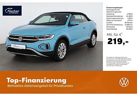VW T-Roc Volkswagen Cabriolet 1.0 TSI Style