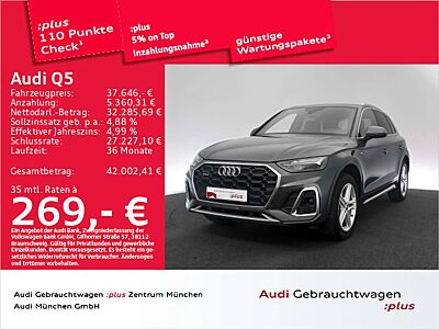 Audi Q5 40 TDI qu. S tronic 2x S line AHK/Navi+/Kamer
