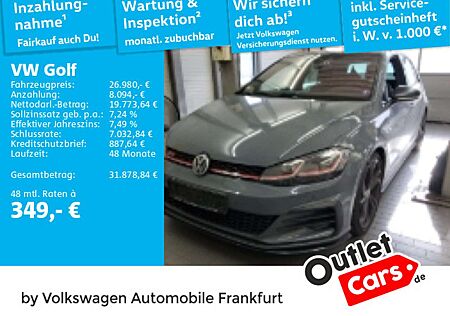 VW Golf GTI Volkswagen Golf VII 2.0 TSI GTI TCR DSG Navi Pano LED ACC R
