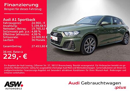 Audi A1 S line 30TFSI Stronic LED ACC SHZ