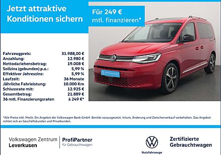 VW Caddy Volkswagen Style DSG SHZ LED PDC APP CONNECZ AHK NAVI