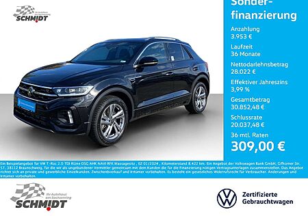 VW T-Roc Volkswagen 2.0 TDI RLine DSG AHK NAVI RFK Massagesitz