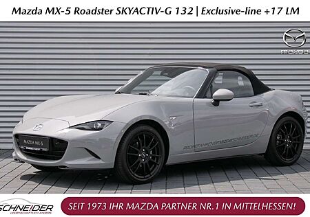 Mazda MX-5 Roadster SKYACTIV-G 132 Exclusive-line +17 LM