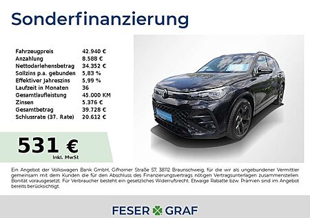 VW Tiguan Volkswagen 2.0 TDI R-Line DSG AHK ACC Black LED RüKa