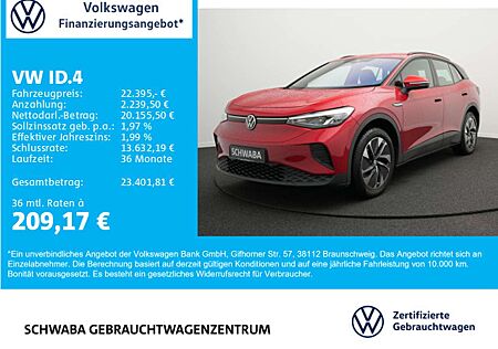 VW ID.4 Volkswagen Pure Batt-Kap 55 kW/h*LED*ACC*LANE*NAVI*PDC