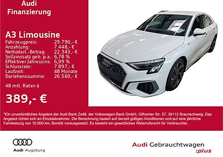 Audi A3 S line 40 TDI qu. S tr. *LED*8-fach