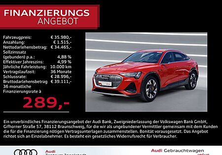 Audi e-tron Sportback 55 qu 2x S line MATRIX Pano AHK