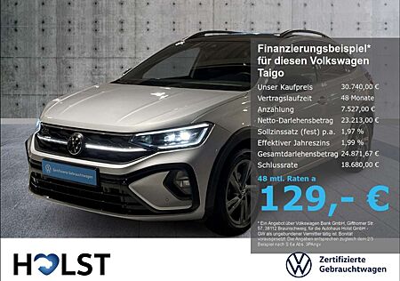 VW Taigo Volkswagen 1.5TSI DSG R-Line AHK NAVI LED GJR RüFaKa ACC