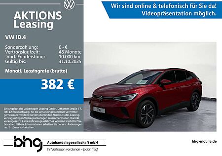 VW ID.4 Volkswagen Pure KAMERA ACC LED CARPLAY Side-Ass. 55 KW