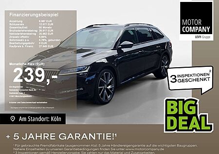 Skoda Superb gebraucht kaufen Skoda Superb Combi 2.0 TDI Sportline +AHK+DSG+Navi+R.Ka