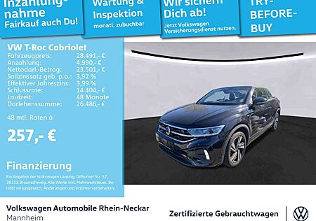 VW T-Roc Volkswagen 1.5 TSI R-Line DSG Navi Kamera L