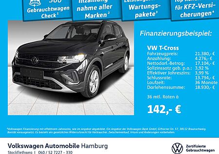 VW T-Cross Volkswagen 1.0 TSI Life Sitzhzg ACC AppleCarPlay