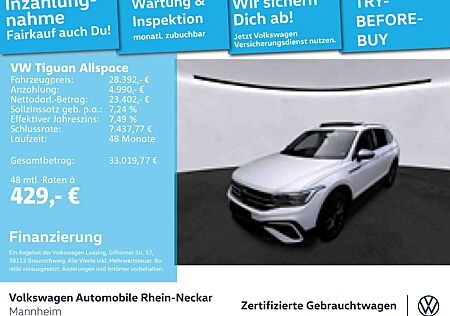 VW Tiguan Allspace Volkswagen 1.5 TSI Life 7-Sitzer DSG Navi P