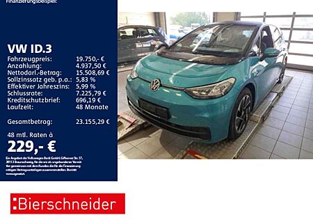 VW ID.3 Volkswagen Pro Life ACC LED NAVI SHZ ALU