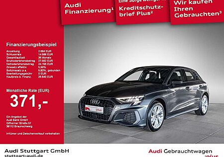 Audi A3 Sportback 40 TFSI e S line LED HeadUp virtCo