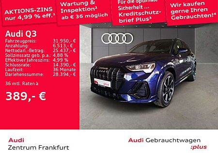 Audi Q3 45 TFSI e S tronic S line LED AHK DAB Tempoma