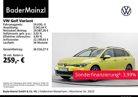 VW Golf Variant Volkswagen 1.5 eTSI DSG Style Stdh Carplay ACC