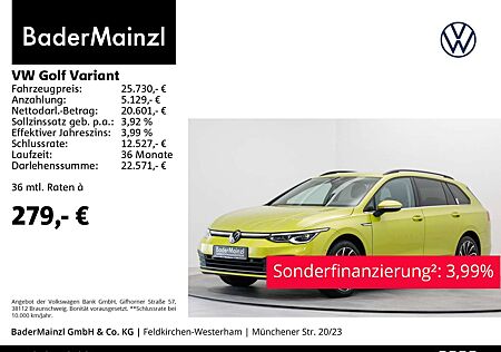 VW Golf Variant Volkswagen 1.5 eTSI DSG Style Stdh Carplay ACC