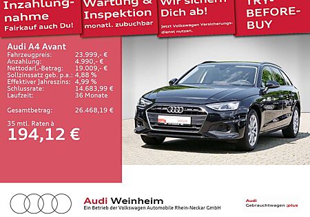 Audi A4 35 TFSI S-tronic LED Navi Klima Einpark