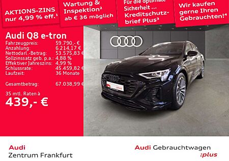 Audi Q8 e-tron 55 quattro S line MatrixLED ACC 360° B