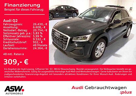 Audi Q2 35TFSI Stronic Navi LED RFK PDC SHZ