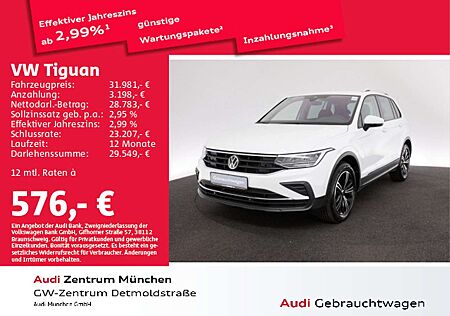 VW Tiguan Volkswagen 2.0 TDI ACTIVE AHK Navi LED Kamera Keyles