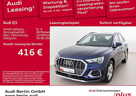Audi Q3 advanced 35 TDI S tr. PDC NAVI RFK VIRTUAL