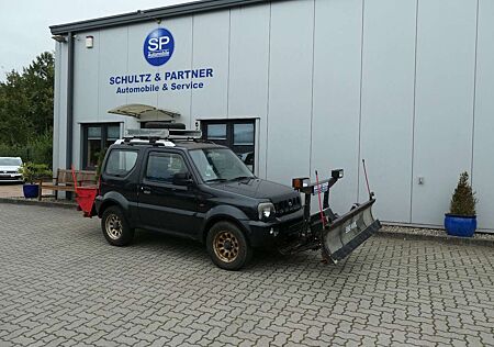 Suzuki Jimny Winterdienst Schnee Pflug + Streuer HU Neu