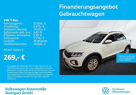 VW T-Roc Volkswagen Life 1.0 TSI Navi LED PDC SHZ