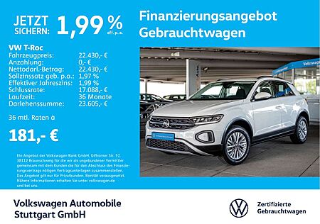 VW T-Roc Volkswagen Life 1.0 TSI Navi LED PDC SHZ