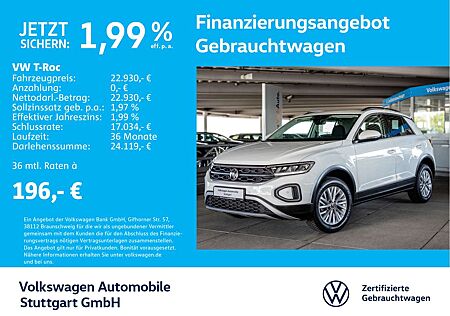 VW T-Roc Volkswagen Life 1.0 TSI Navi LED PDC SHZ