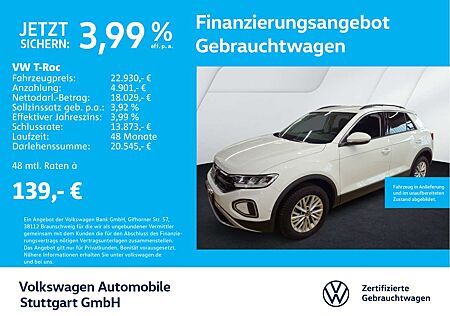 VW T-Roc Volkswagen Life 1.0 TSI Navi LED PDC SHZ