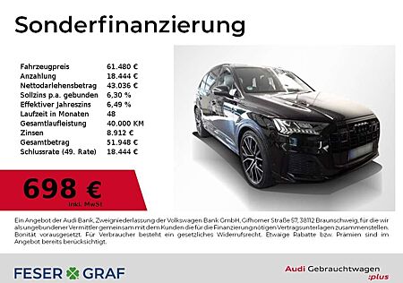 Audi Q7 gebraucht kaufen Audi Q7 50 TDI S Line Pano,Sitzbel,Standhzg,Matrix,B&O,AHK