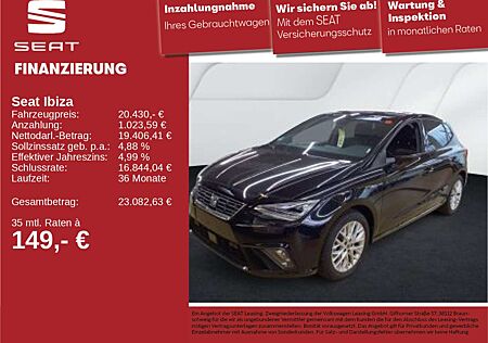 Seat Ibiza FR 1.0 TSI LED NAVI KEYLESS PDC RFK SHZ