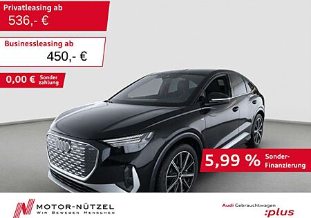 Audi Q4 e-tron 55 QU S-LINE MATRIX+NAVI+HuD