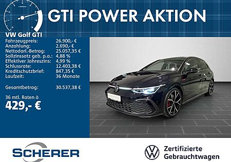 VW Golf GTI Volkswagen Golf VIII GTI 2.0 TSI, Navi, Sitzh., Side Ass, H