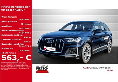 Audi Q7 50 TDI quattro S line Luftfederung STHZ Navi Leder