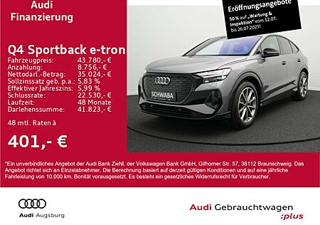 Audi Q4 e-tron 50 qu. 2x S line*Wärmep.*20"