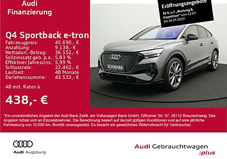 Audi Q4 e-tron 50 qu. 2x S line*Wärmep.*20"