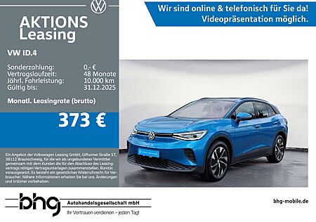 VW ID.4 Volkswagen Pure Performance AHK PanoDach AssistPlus DC