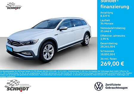 VW Passat Variant Volkswagen 2.0 TDI Alltrack 4M DSG STHZ AHK