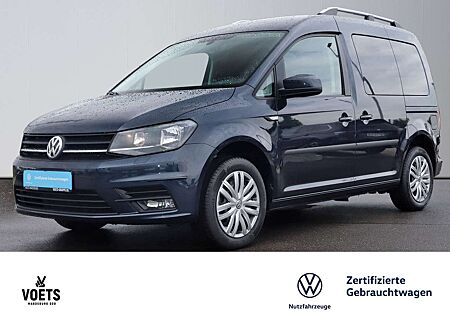 VW Caddy Volkswagen 4 LIFE TSI KR+GRA+7-SITZE+2xSCHIEBETÜR+ZV+