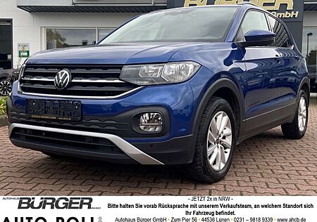 VW T-Cross Volkswagen Life 1.0 TSI PDC v+h SitzHZG ACC APP Connect Totwi