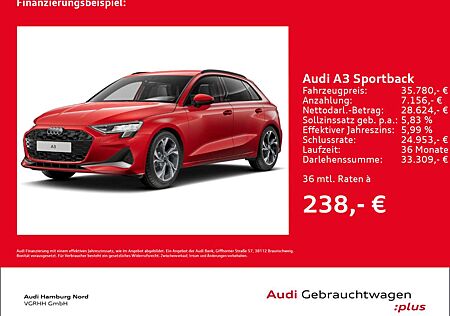 Audi A3 30 TFSI S line S tronic AHK ACC Nav